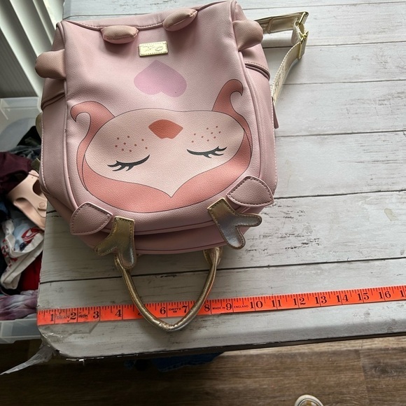 Betsy Johnson backpack reindeer girl - Picture 4 of 9